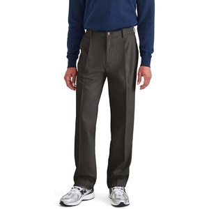 image:imageRelaxed Fit Signature Iron Free Khaki with Stain Defender Pants  PleatedSteelhead
