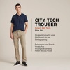 image:imageDOCKERS Mens City Trouser Slim Fit Smart 360 Tech PantsAsphalt