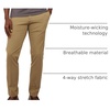 image:imageDOCKERS Mens City Trouser Slim Fit Smart 360 Tech PantsNew British Khaki
