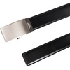 image:imageDOCKERS Mens Custom Fit Beltswith Track Pressure Locking Buckle TechnologyBlack