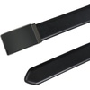 image:imageDOCKERS Mens Custom Fit Beltswith Track Pressure Locking Buckle TechnologySleek Black