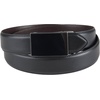 image:imageDOCKERS Mens Custom Fit Beltswith Track Pressure Locking Buckle TechnologySleek Black