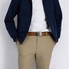 image:imageDOCKERS Mens Custom Fit Beltswith Track Pressure Locking Buckle TechnologyTan