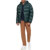 image:imageDOCKERS Mens Dockers Mens Recycled Quilted Hooded Puffer JacketForest