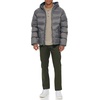 image:imageDOCKERS Mens Dockers Mens Recycled Quilted Hooded Puffer JacketGrey