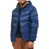 image:imageDOCKERS Mens Dockers Mens Recycled Quilted Hooded Puffer JacketNavy