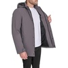 image:imageDOCKERS Mens Lightweight Walking Coat With Removable HoodAsphalt
