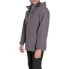 image:imageDOCKERS Mens Lightweight Walking Coat With Removable HoodAsphalt