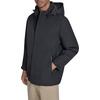 image:imageDOCKERS Mens Lightweight Walking Coat With Removable HoodBlack