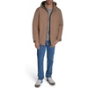 image:imageDOCKERS Mens Lightweight Walking Coat With Removable HoodOtter