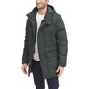 image:imageDOCKERS Mens Micro Twill Long Hooded ParkaTimber Green