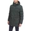 image:imageDOCKERS Mens Micro Twill Long Hooded ParkaTimber Green