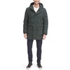 image:imageDOCKERS Mens Micro Twill Long Hooded ParkaTimber Green