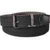 image:imageDOCKERS Mens Reversible Stretch Fabric Braid Belt  Summer Belt Golf Belt NauticalBlackGray