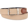 image:imageDOCKERS Mens Reversible Stretch Fabric Braid Belt  Summer Belt Golf Belt NauticalKhakiNavy