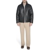 image:imageDOCKERS Mens Stand Collar Faux Shearling JacketBlack