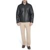 image:imageDOCKERS Mens Stand Collar Faux Shearling JacketBlack