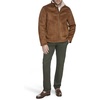 image:imageDOCKERS Mens Stand Collar Faux Shearling JacketCognac