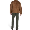 image:imageDOCKERS Mens Stand Collar Faux Shearling JacketCognac