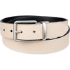 image:imageDOCKERS Mens Twoinone Reversible Rotative Buckle Everyday Casual Dress Belt Regular and Big amp Tall SizingBeigeBlack