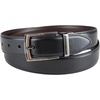 image:imageDOCKERS Mens Twoinone Reversible Rotative Buckle Everyday Casual Dress Belt Regular and Big amp Tall SizingBlackBrown