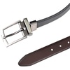 image:imageDOCKERS Mens Twoinone Reversible Rotative Buckle Everyday Casual Dress Belt Regular and Big amp Tall SizingBlackBrown