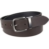 image:imageDOCKERS Mens Twoinone Reversible Rotative Buckle Everyday Casual Dress Belt Regular and Big amp Tall SizingBlackBrown Stitch