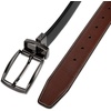image:imageDOCKERS Mens Twoinone Reversible Rotative Buckle Everyday Casual Dress Belt Regular and Big amp Tall SizingBlackTan