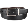 image:imageDOCKERS Mens Twoinone Reversible Rotative Buckle Everyday Casual Dress Belt Regular and Big amp Tall SizingBrownBlack