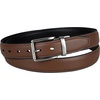 image:imageDOCKERS Mens Twoinone Reversible Rotative Buckle Everyday Casual Dress Belt Regular and Big amp Tall SizingCognacBlack Stretch