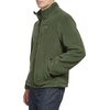 image:imageDOCKERS Mens Zip Front Sherpa Fleece Jacket With Chest PocketDark Olive
