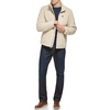 image:imageDOCKERS Mens Zip Front Sherpa Fleece Jacket With Chest PocketKhaki