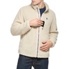 image:imageDOCKERS Mens Zip Front Sherpa Fleece Jacket With Chest PocketKhaki