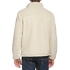 image:imageDOCKERS Mens Zip Front Sherpa Fleece Jacket With Chest PocketKhaki