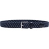 image:imageDockers Mens 1 38 in Stretch Fabric Braided BeltBlackGreyNavy