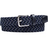 image:imageDockers Mens 1 38 in Stretch Fabric Braided BeltBlackGreyNavy