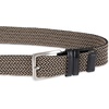 image:imageDockers Mens 1 38 in Stretch Fabric Braided BeltBlackKhaki Web