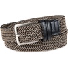 image:imageDockers Mens 1 38 in Stretch Fabric Braided BeltBlackKhaki Web