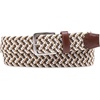 image:imageDockers Mens 1 38 in Stretch Fabric Braided BeltBrownBeigeCream