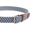 image:imageDockers Mens 1 38 in Stretch Fabric Braided BeltEgretWheatGrey