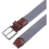 image:imageDockers Mens 1 38 in Stretch Fabric Braided BeltGrey