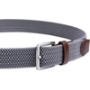 image:imageDockers Mens 1 38 in Stretch Fabric Braided BeltGrey