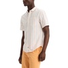 image:imageDockers Mens Dockers Mens Regular Fit Short Sleeve Ultimate ShirtLucent White Stripe