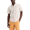 image:imageDockers Mens Dockers Mens Regular Fit Short Sleeve Ultimate ShirtLucent White Stripe