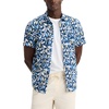image:imageDockers Mens Dockers Mens Regular Fit Short Sleeve Ultimate ShirtOcean Blue Italian Print