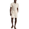 image:imageDockers Mens Dockers Mens Regular Fit Short Sleeve Ultimate ShirtSahara Khaki Print
