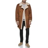 image:imageDockers Mens Faux Shearling MidLength OvercoatCognac