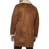 image:imageDockers Mens Faux Shearling MidLength OvercoatCognac