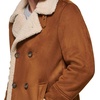 image:imageDockers Mens Faux Shearling MidLength OvercoatCognac