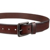 image:imageDockers Mens Leather Casual Belt Everyday Style Regular and Big amp Tall SizingBrown